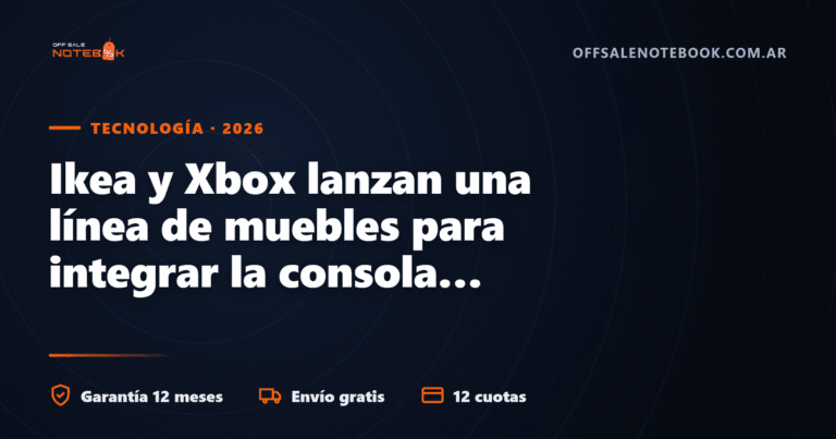 Ikea y Xbox lanzan una línea de muebles para integrar la consola sin que desentone en el living