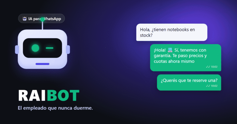 IA que atiende por WhatsApp: cómo los negocios venden con un asistente que no duerme